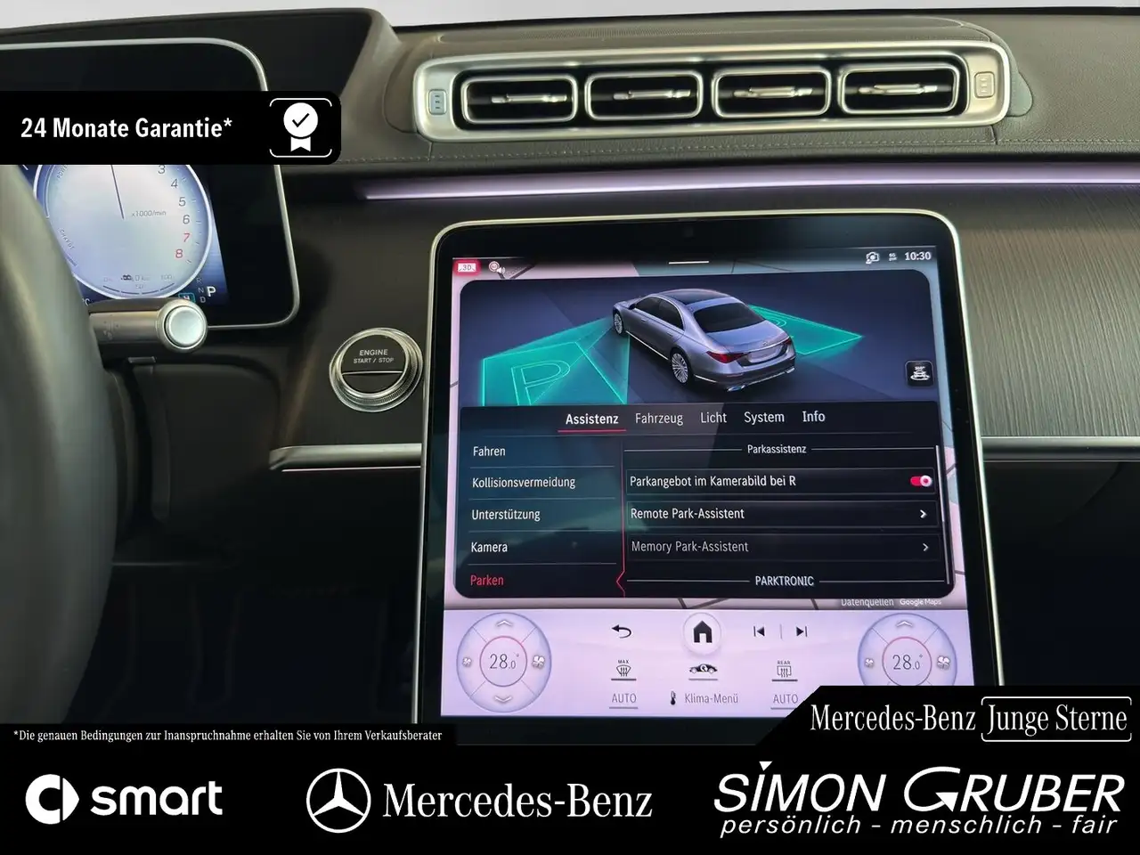 Mercedes-Benz S 450 e AMG Chauffeure 4*Massage Guard 360 Burm — Vehicle gallery 22
