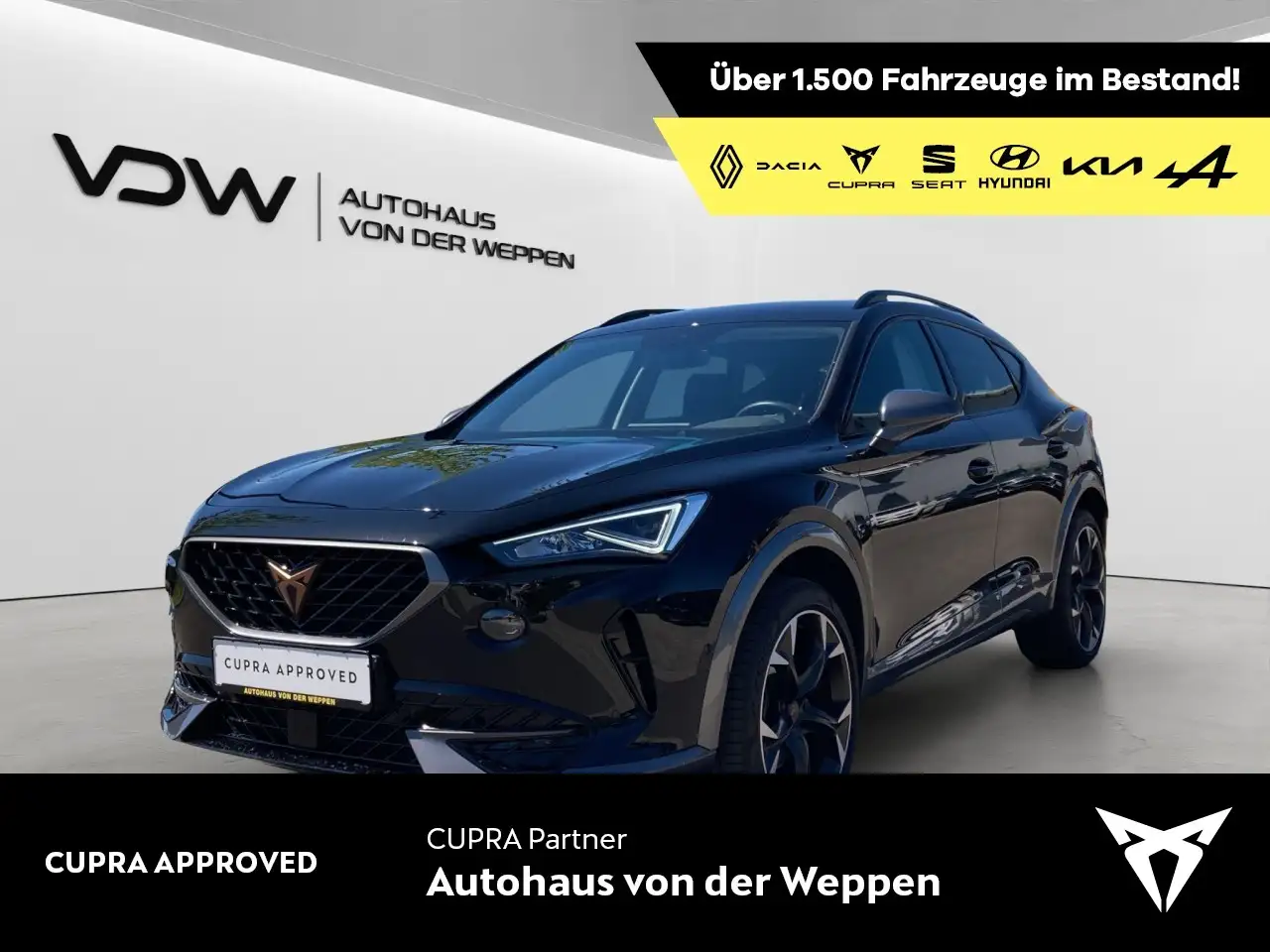 CUPRA Formentor TSI DSG AHK 5JGar SHZ Kamera ACC — Friesenheim/Oberschopfheim