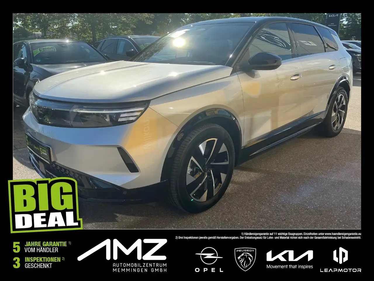 Opel Grandland GS (82kWh) Electric Navi+Pano+SD+SHZ — Memmingen